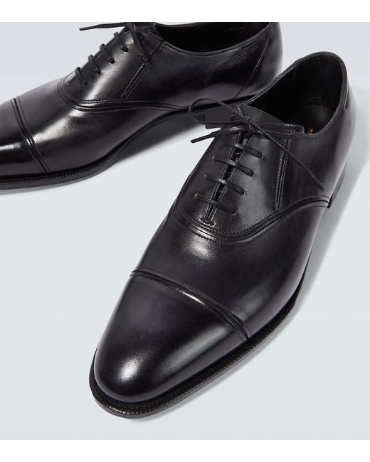 Stringate Moorgate di John Lobb in Black da Uomo