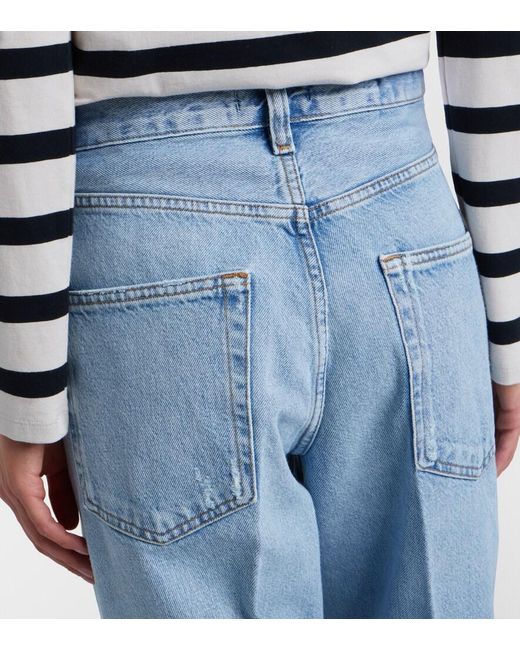 Agolde Blue Nate Tapered Jeans
