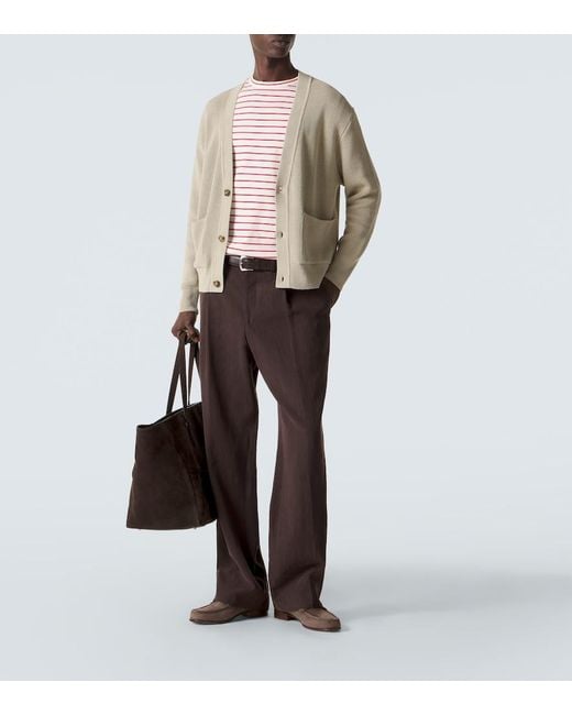 Lardini Natural Cotton Cardigan for men