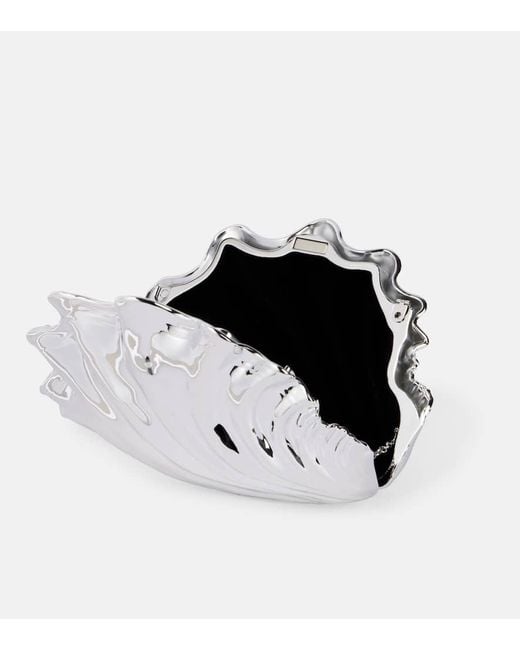 J.W. Anderson Metallic Clutch Shell Mini
