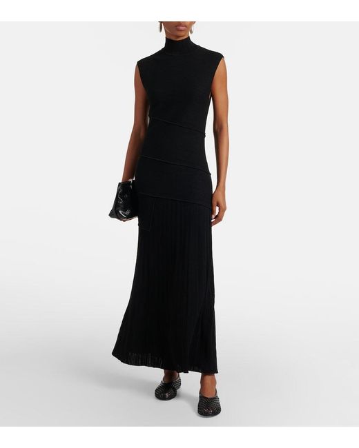 Proenza Schouler Black Federica Maxi Dress