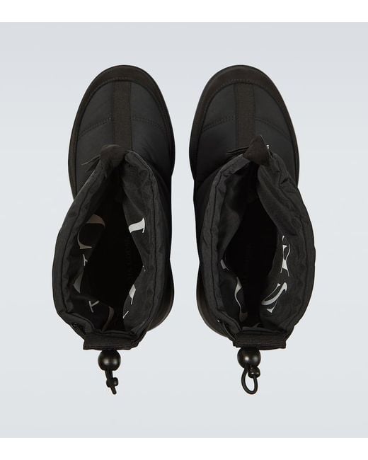 Canada Goose Crofton Fold Puffer Boots in Black for Men | Lyst