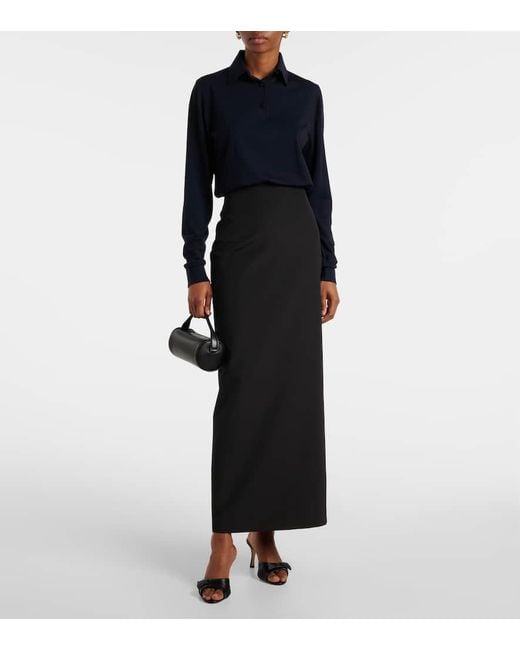 Mules Ebakmu 70 di Manolo Blahnik in Black