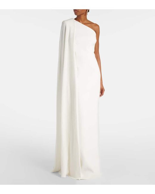 Abito Lungo Athena di Rebecca Vallance in White