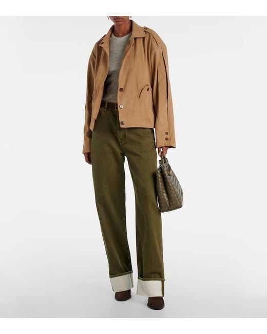 Blazé Milano Brown Kiso Suede Jacket