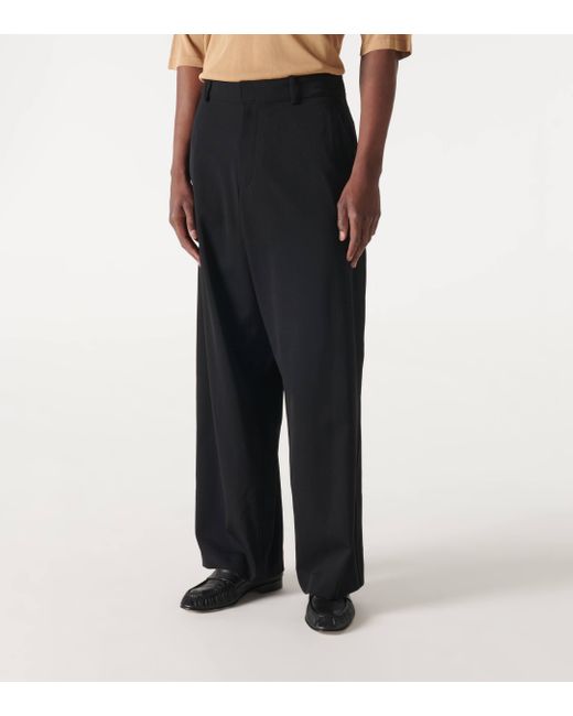 The Row Gray Baylor Wool Wide-leg Pants for men