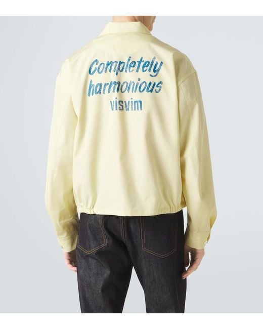 Visvim Natural Somer Silk And Wool Jacket for men