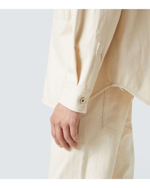 Camisa En Denim Jil Sander de hombre de color Natural