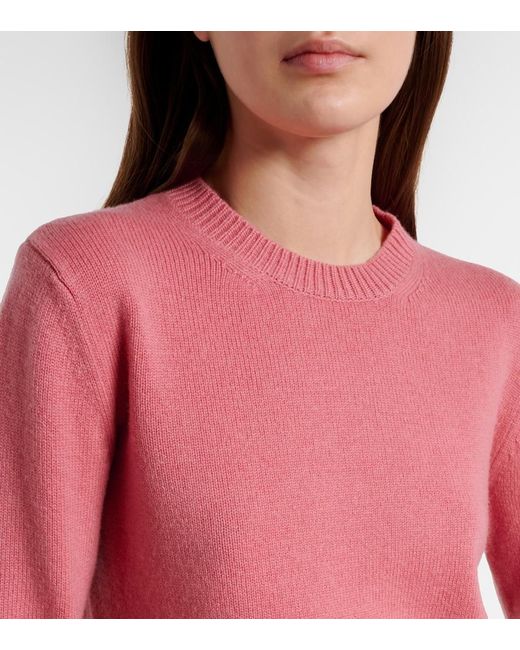 Max Mara Pink Max Mara Fresia Wool And Cashmere Sweater