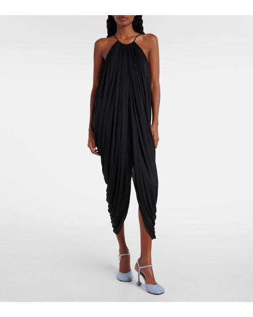 Loewe Black Silk Dress
