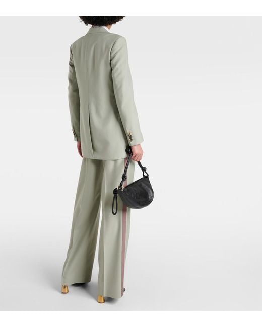 Dries Van Noten Green Wool Blazer
