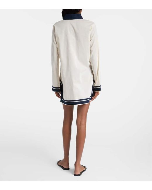 Tunica di Tory Burch in Natural