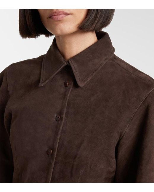 Camisa De Ante ROTATE BIRGER CHRISTENSEN de color Brown