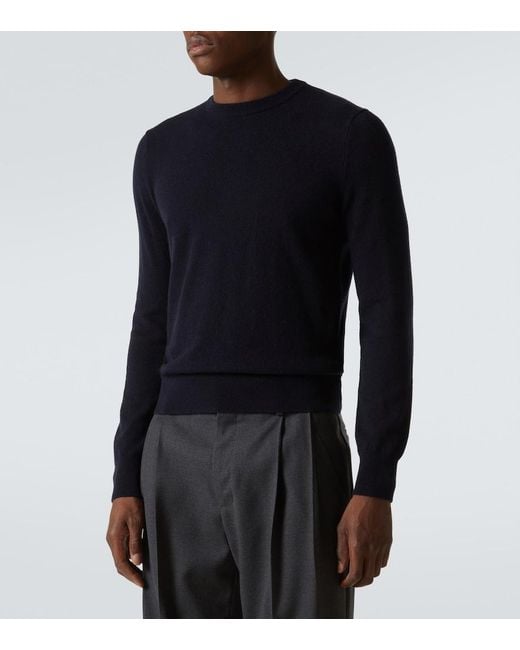 The Row Blue Benji Cashmere Sweater for men