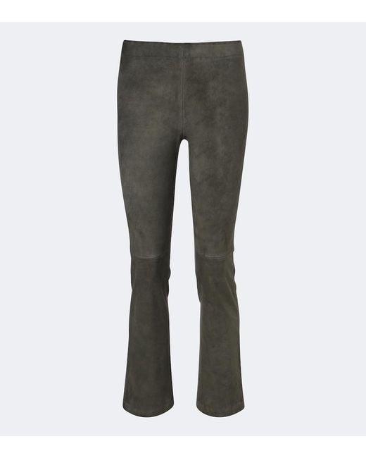 Stouls Gray Jp Twenty Leather Leggings