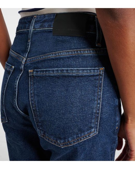 Citizens of Humanity Blue Zurie Straight Jeans