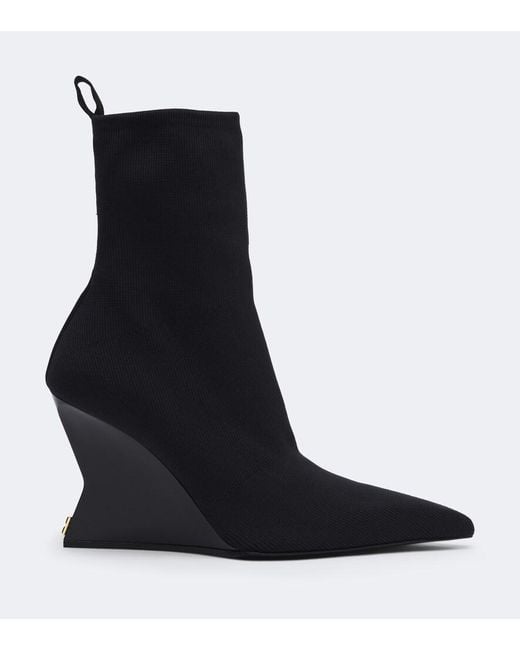 Bottines Compensees Balmain en coloris Black