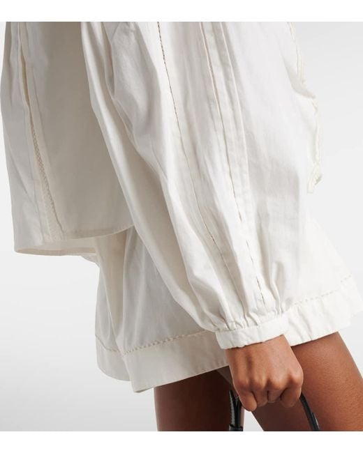 Blusa Cubraly di Isabel Marant in White