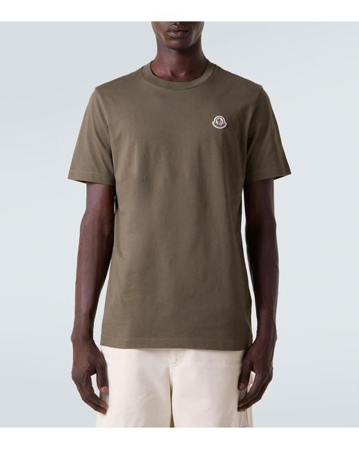 Moncler Black Set Of 3 Cotton Jersey T-Shirts for men