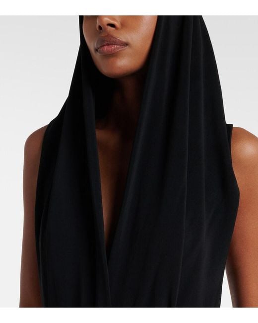Balmain Black Body Aus Jersey