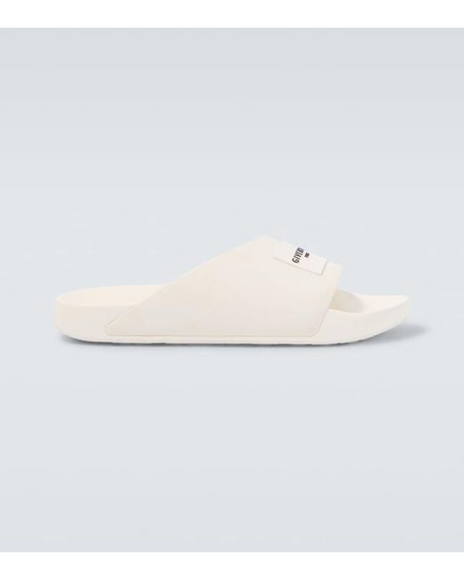 Givenchy White Label Slides for men