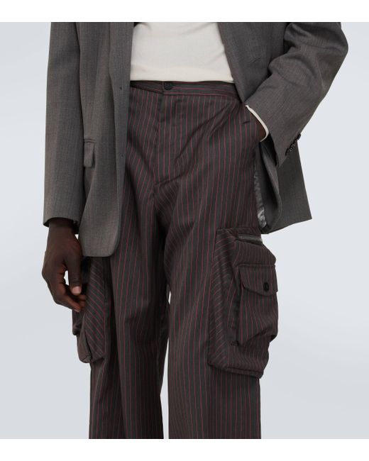 Pantalon cargo Gabriel en laine et soie Winnie New York pour homme en coloris Brown