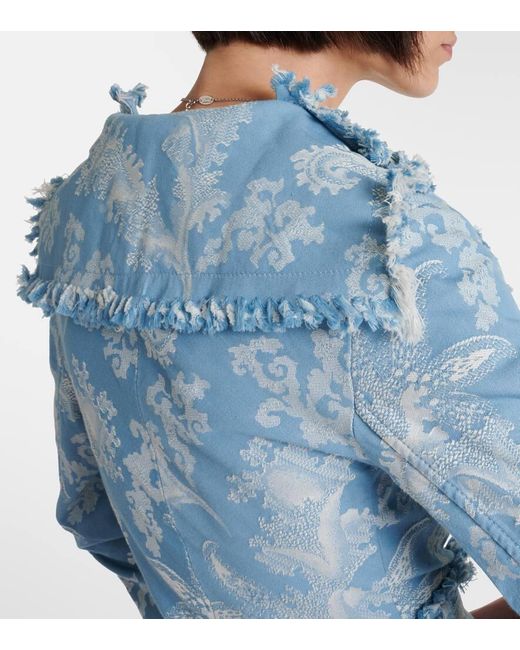 Chaqueta Worth More de denim en jacquard Vivienne Westwood de color Blue