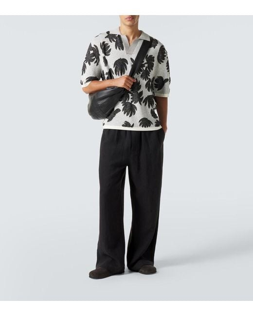 Jersey Polo Commas de hombre de color Metallic