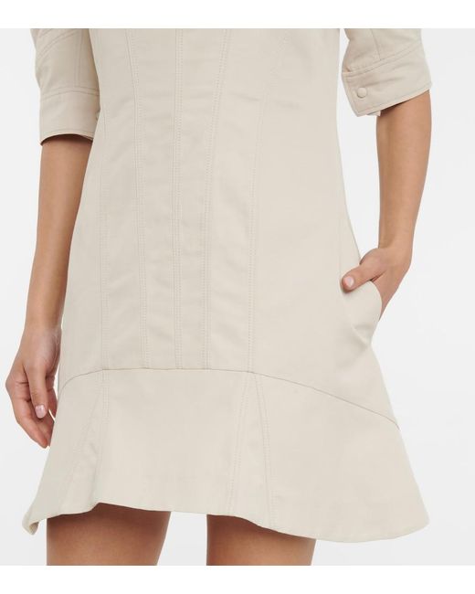 Stella McCartney Natural Angelina Minidress