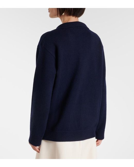 Pullover Polo di Valentino in Blue