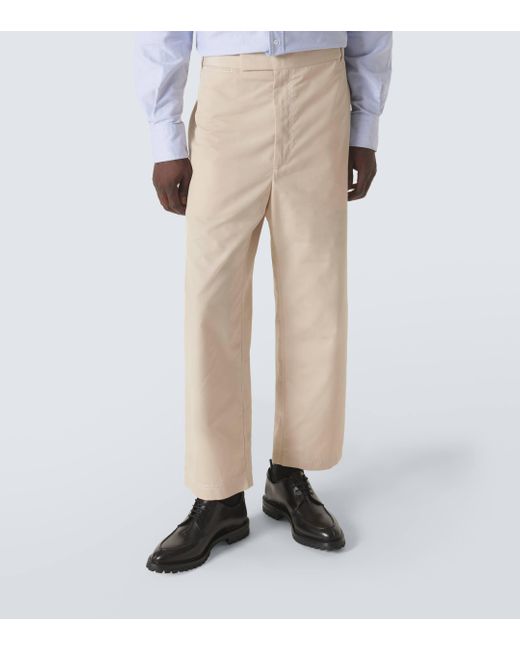 Pantalon droit Thom Browne pour homme en coloris Natural