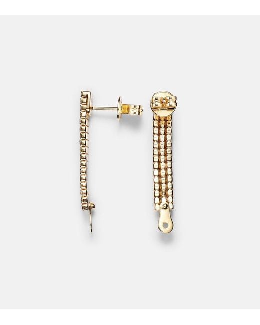 SHAY White 18Kt Hoop Earrings With Diamonds