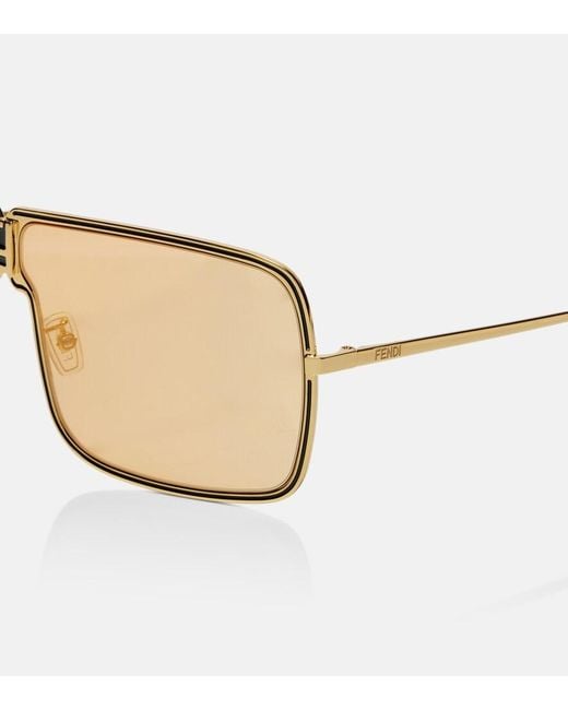 Fendi Natural Ness Aviator Sunglasses