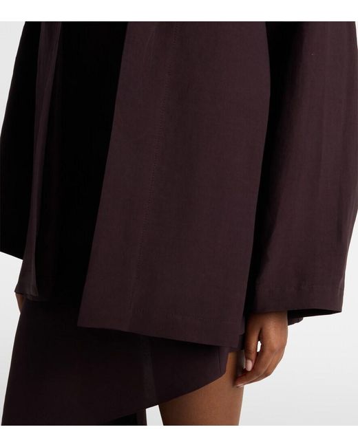 Alaïa Black Poplin Jacket