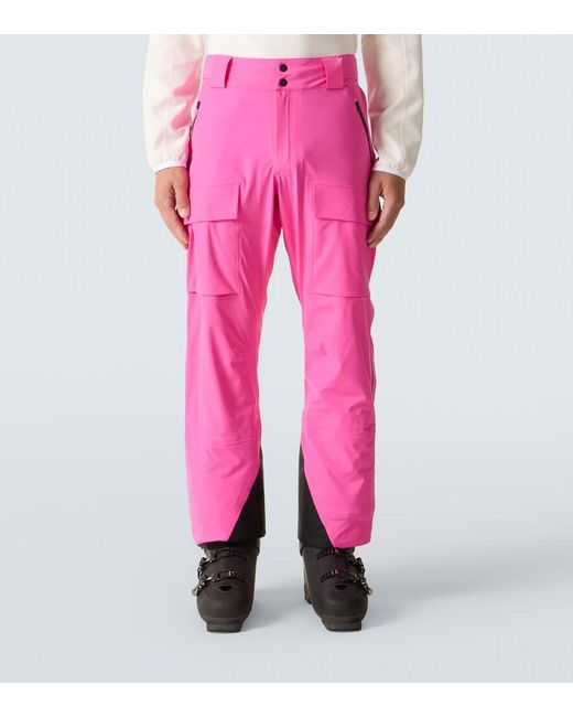 Aztech Mountain Pink Hayden 3L Shell Ski Pants for men