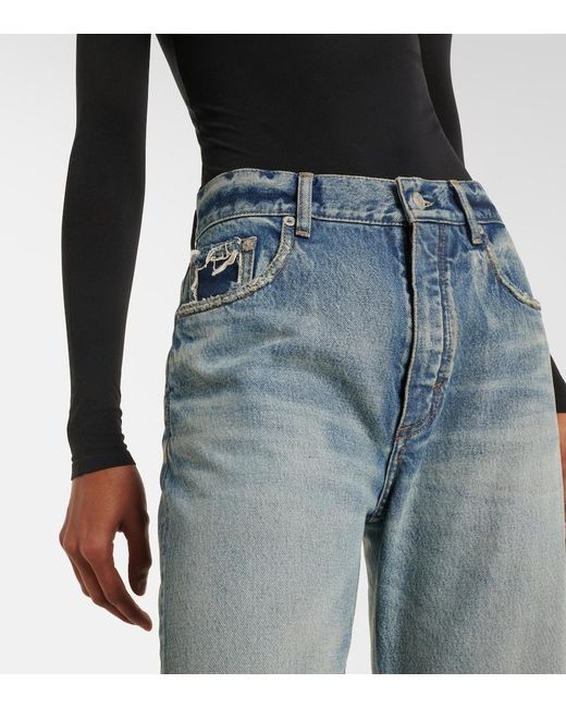 Alaïa Blue Straight Jeans
