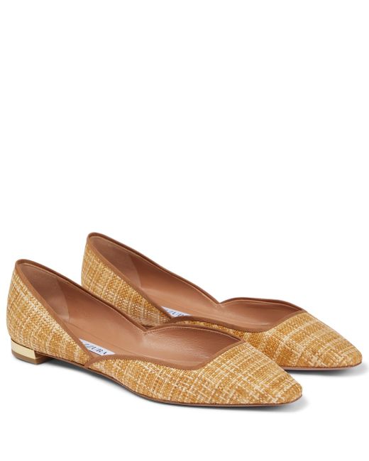 aquazzura maia flats