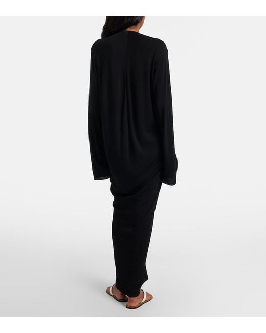 Robe Longue Cassin The Row en coloris Black