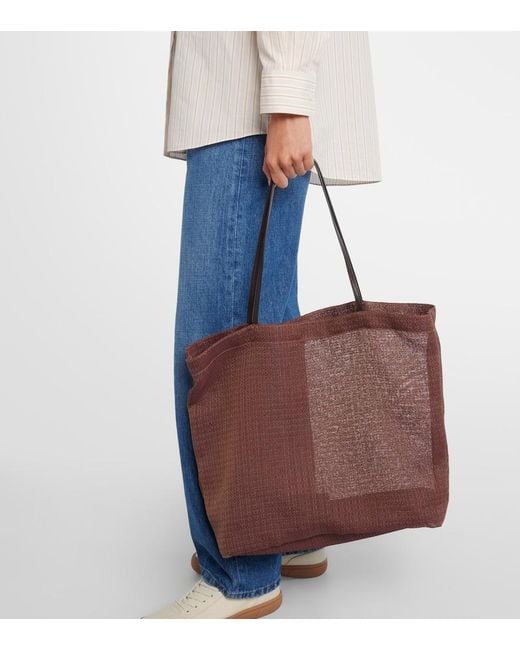 Borsa Barn di The Row in Brown