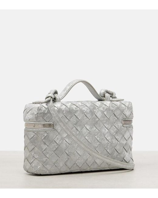 Bottega Veneta Schultertasche Bang Bang Aus Metallic-Leder