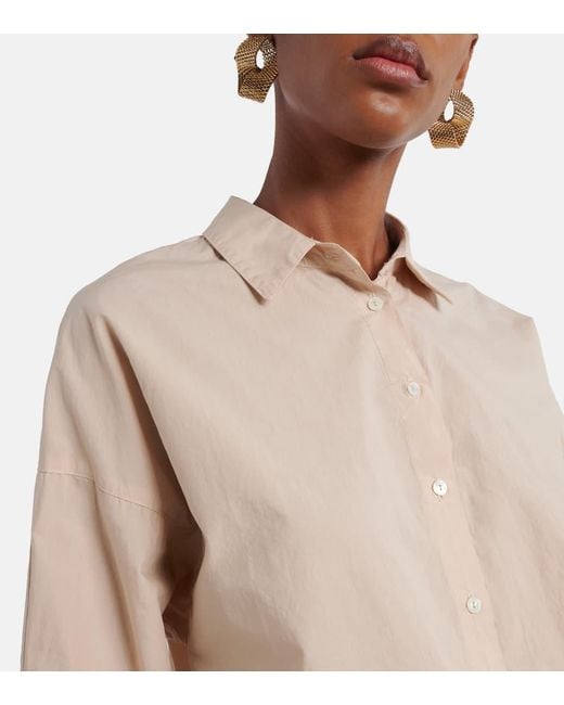 Velvet Natural Arlette Cotton Shirt