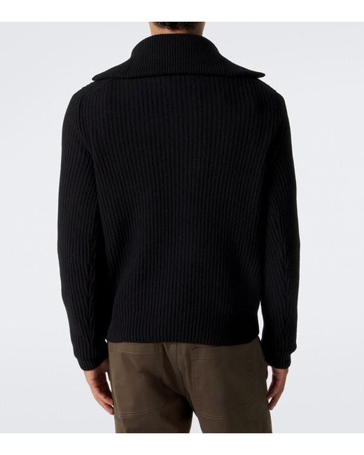 Pullover di Moncler in Black da Uomo