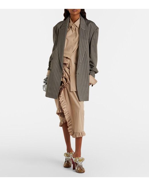 Mules Patchwork di Dries Van Noten in Red