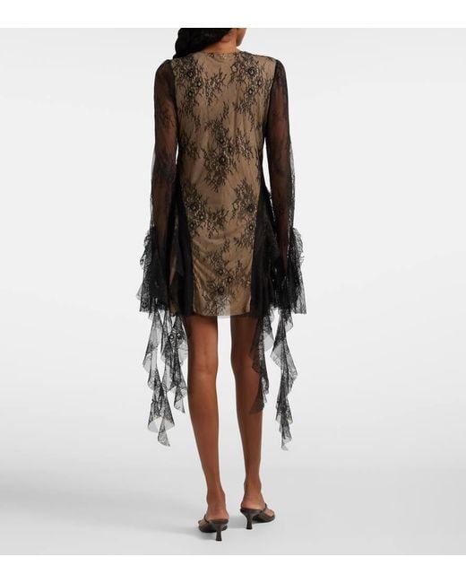 Bananhot Black Minikleid Surin Aus Spitze