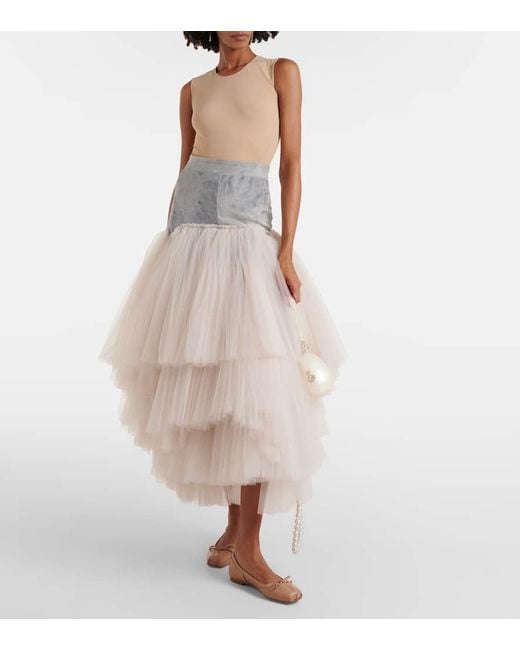 Christian Louboutin Brown Ballerinas Mamadrague Aus Leder