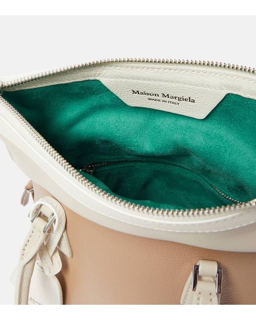 Maison Margiela Natural 5ac Mini Leather Shoulder Bag
