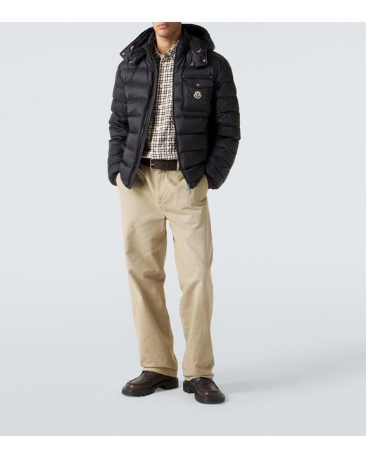 Moncler Black Verith Quilted Down Jacket for men