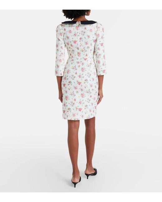 ShuShu/Tong Natural Floral Midi Dress