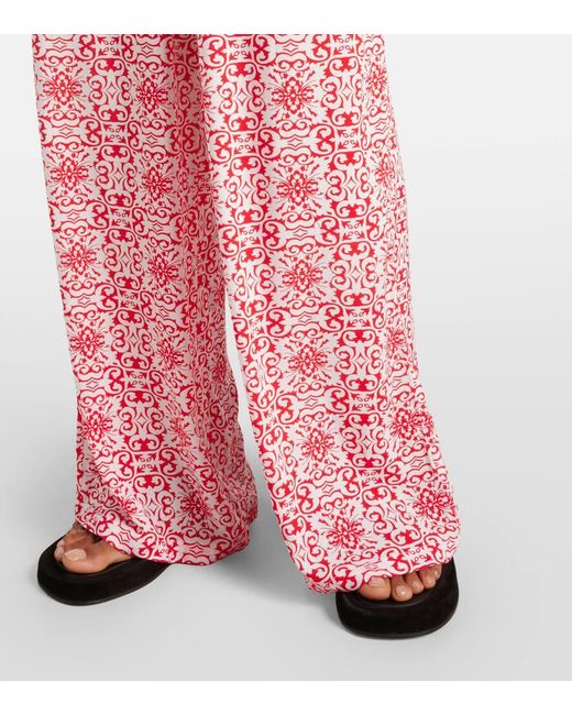 Combi-Pantalon Naomi En Coton A Fleurs Melissa Odabash en coloris Pink