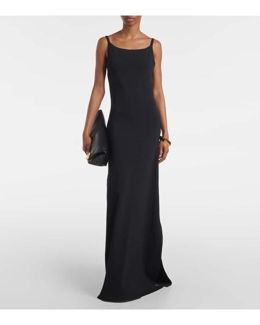 Joseph Black Sleeveless Maxi Dress